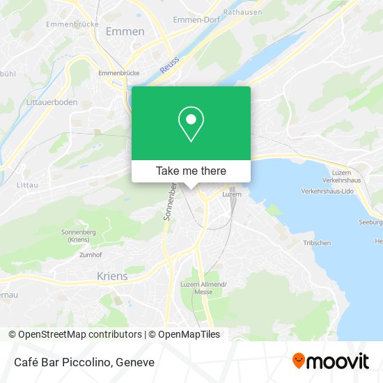 Café Bar Piccolino map