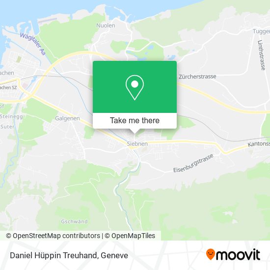 Daniel Hüppin Treuhand map