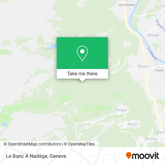 Le Banc À Nadège map