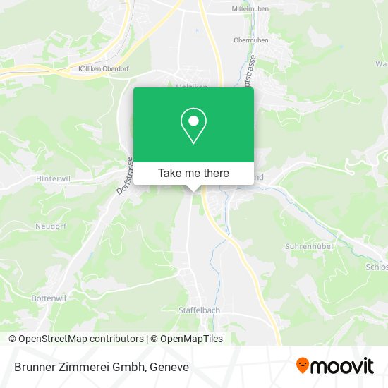 Brunner Zimmerei Gmbh map