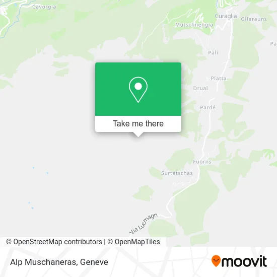 Alp Muschaneras map