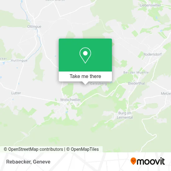 Rebaecker map