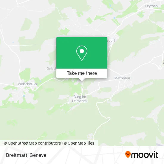Breitmatt map