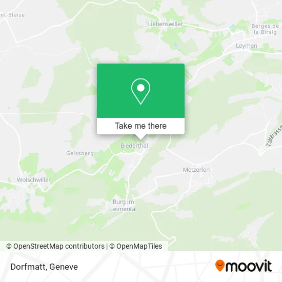 Dorfmatt map