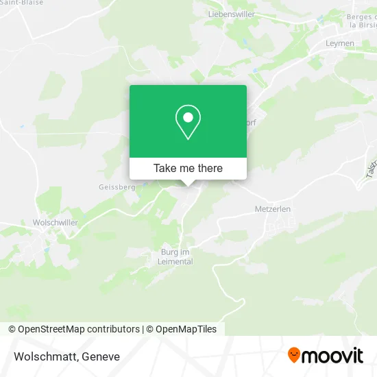 Wolschmatt map