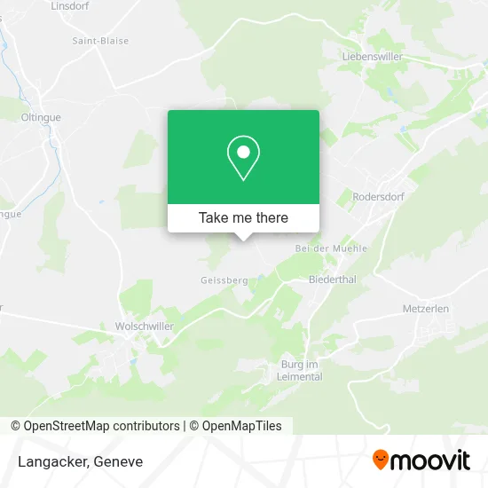 Langacker map