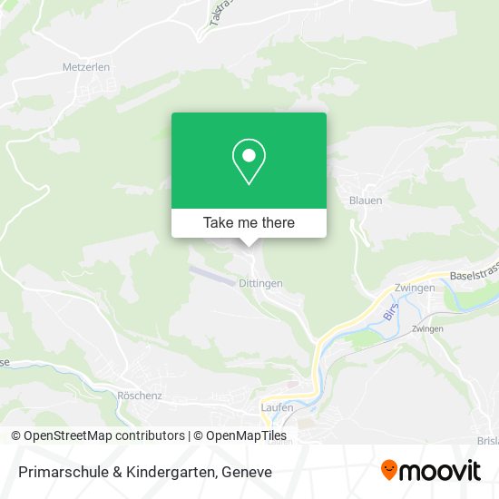 Primarschule & Kindergarten map