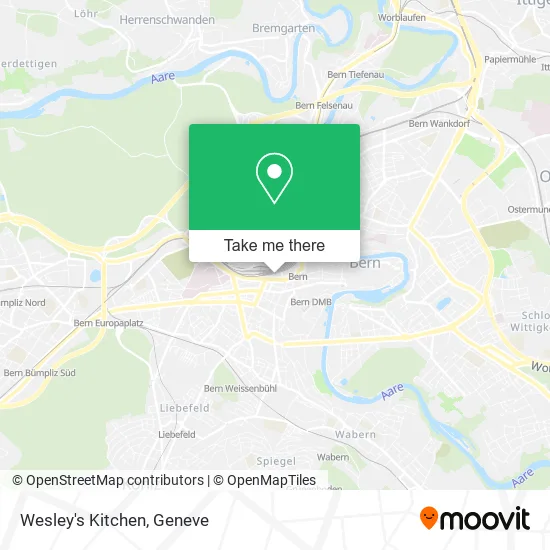 Wesley's Kitchen map