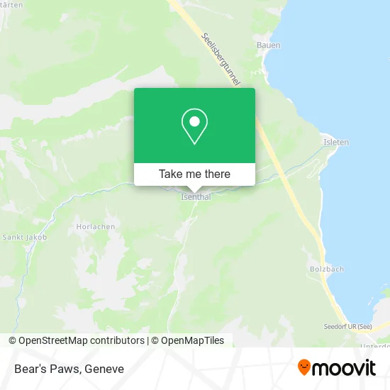 Bear's Paws map