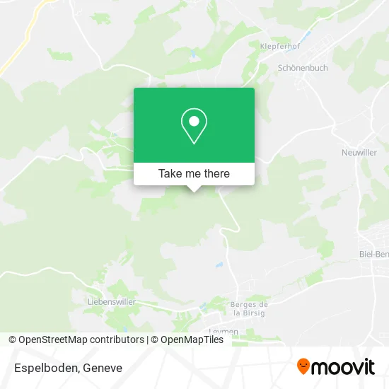 Espelboden map