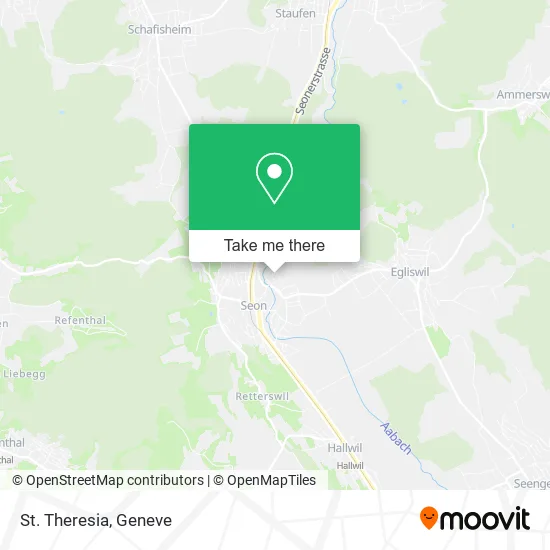 St. Theresia map