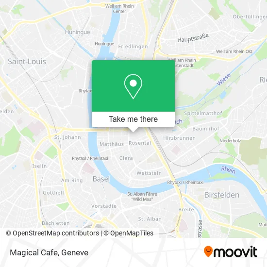 Magical Cafe map