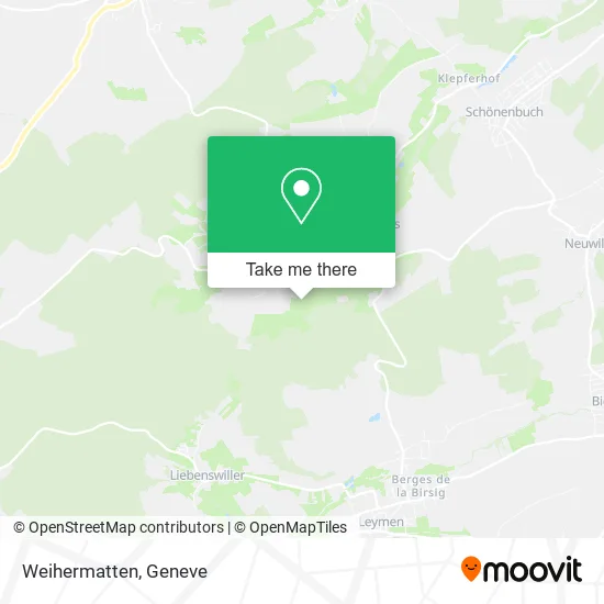 Weihermatten map