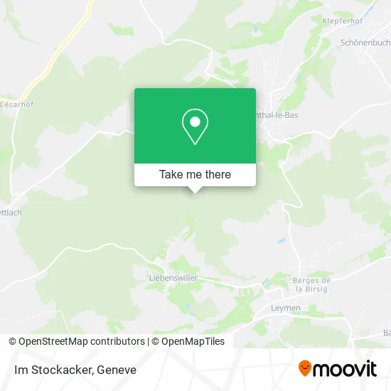 Im Stockacker map