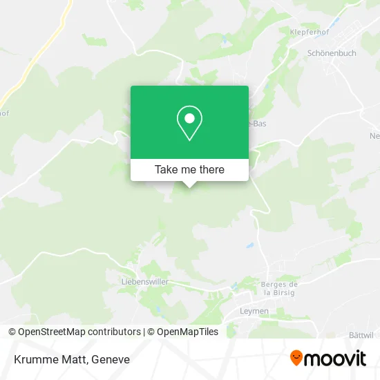 Krumme Matt map