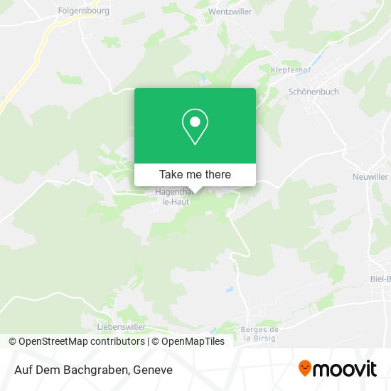 Auf Dem Bachgraben map