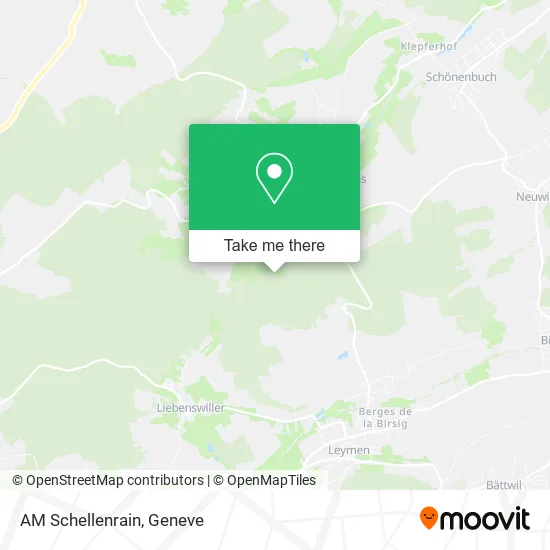 AM Schellenrain map