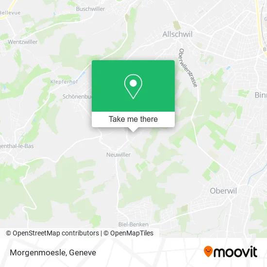 Morgenmoesle map