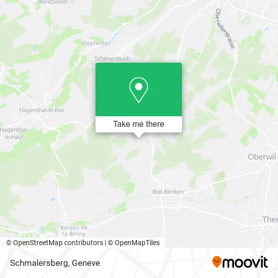Schmalersberg map