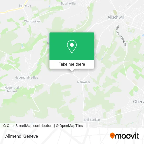 Allmend map