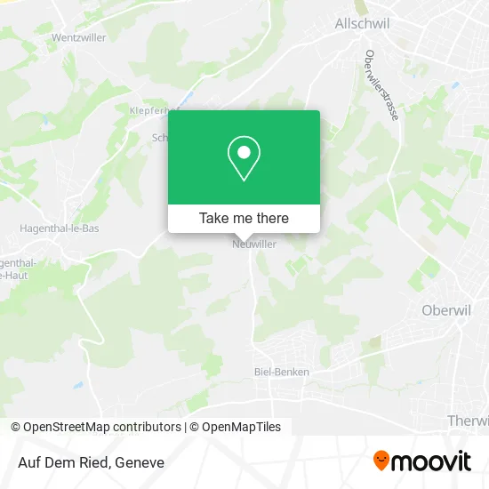 Auf Dem Ried map