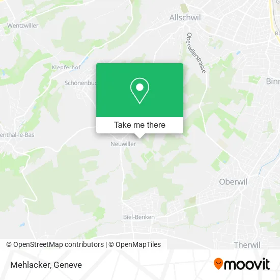 Mehlacker map