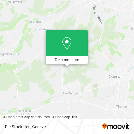 Die Stocketen map