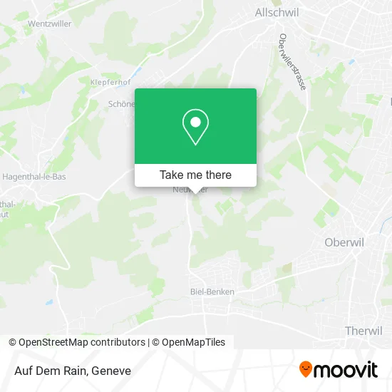 Auf Dem Rain map