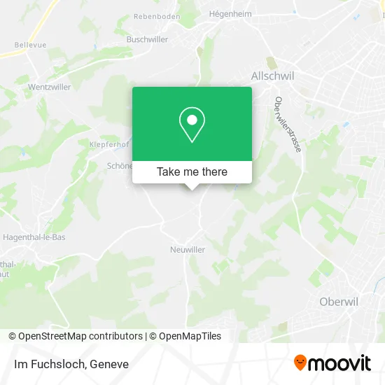 Im Fuchsloch map