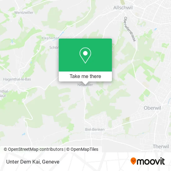 Unter Dem Kai map