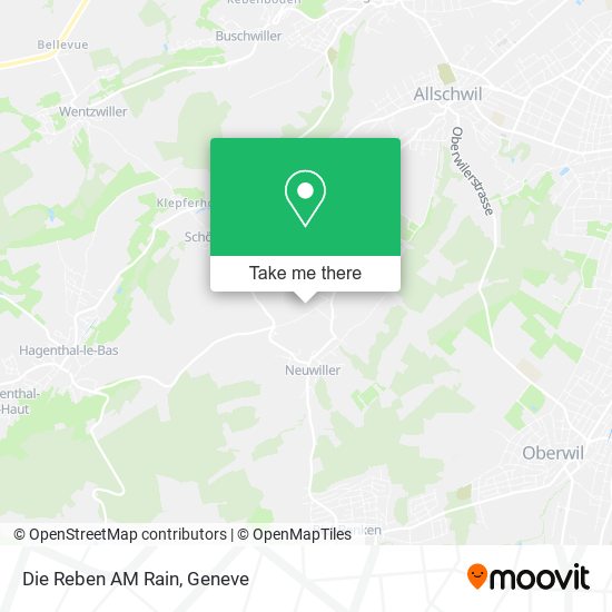 Die Reben AM Rain map