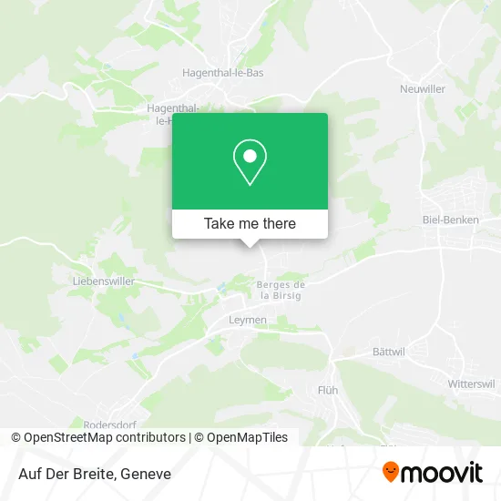 Auf Der Breite map