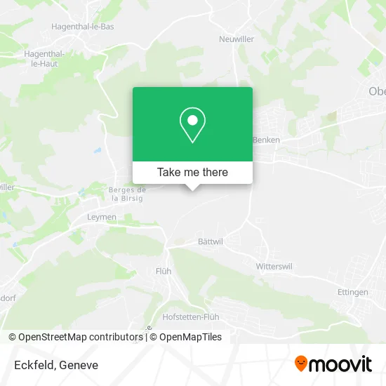 Eckfeld map