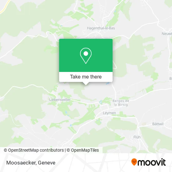 Moosaecker map