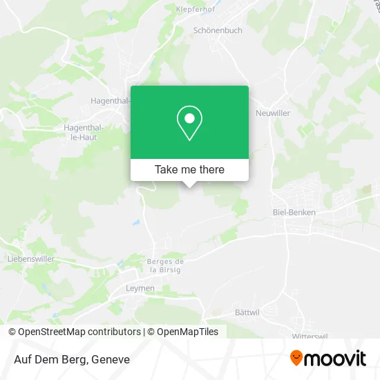 Auf Dem Berg map