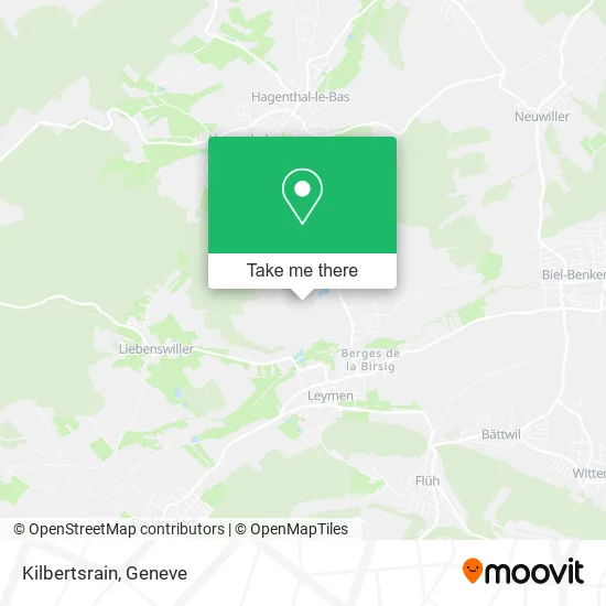 Kilbertsrain map