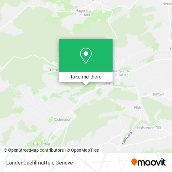 Landenbuehlmatten map