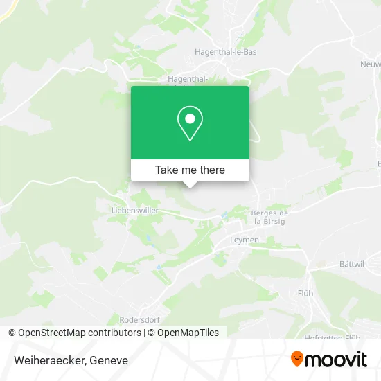 Weiheraecker map