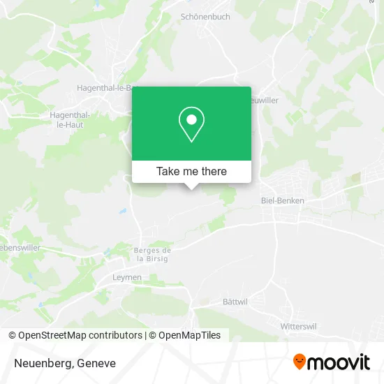 Neuenberg map