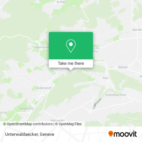 Unterwaldaecker map