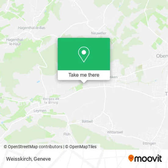 Weisskirch map