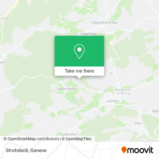 Strohdeck map