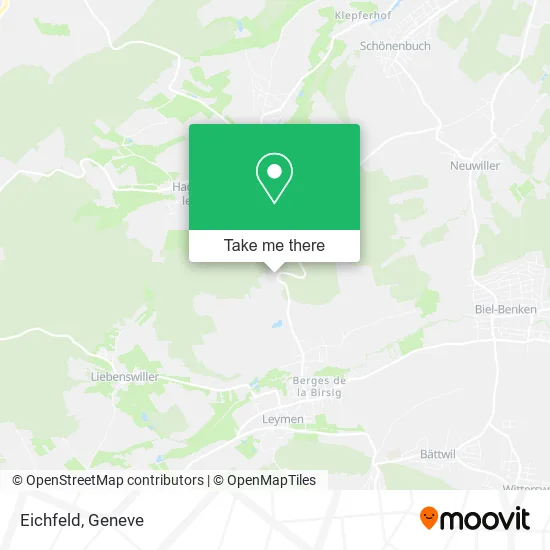 Eichfeld map