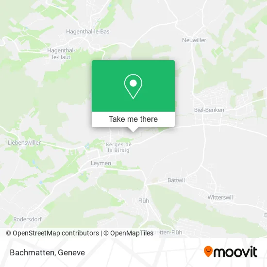 Bachmatten map