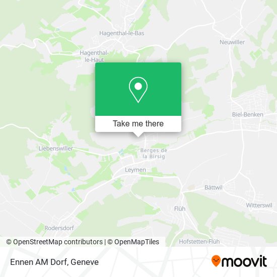 Ennen AM Dorf map