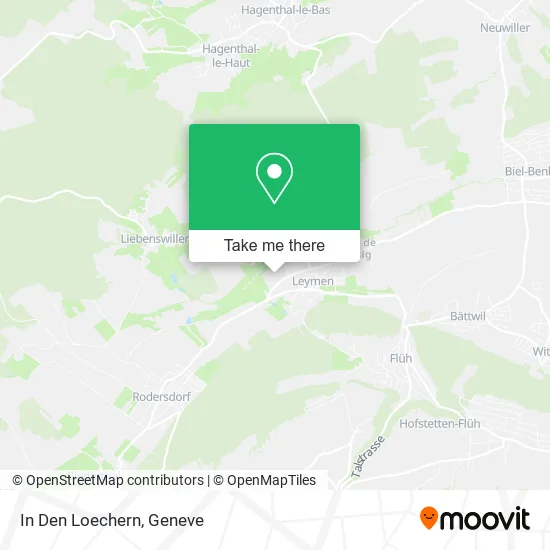 In Den Loechern map