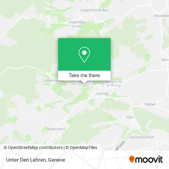 Unter Den Lehren map