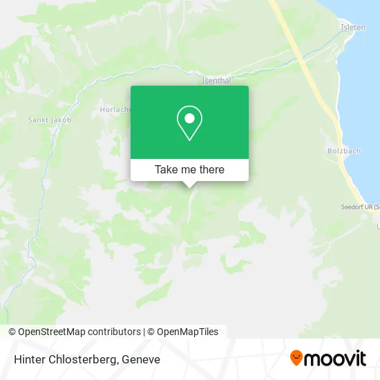 Hinter Chlosterberg map