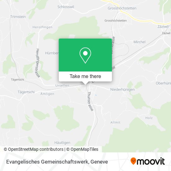 Evangelisches Gemeinschaftswerk map
