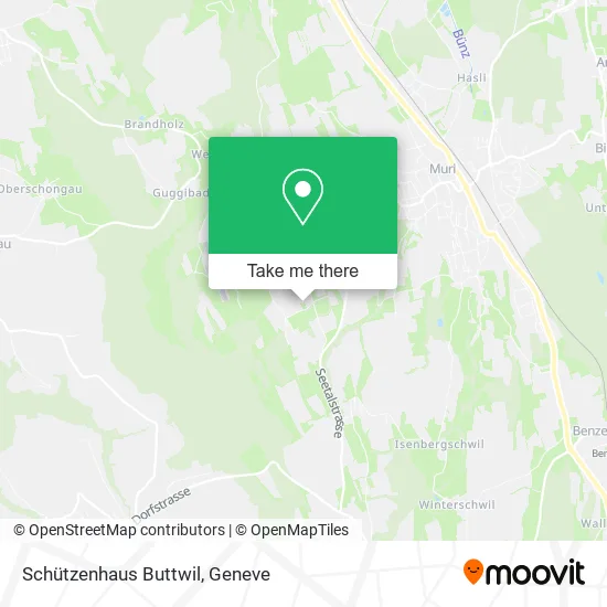 Schützenhaus Buttwil map